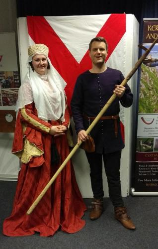 Helena-and-Padraig-Stackpool,-Tralee-Medieval-Society