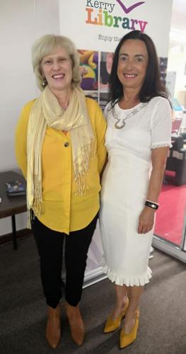 Patricia-O'Hare-and-Marie-O'Sullivan-at-the-Society's-Culture-Night-Lecture